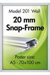 4744-201 Alu Snap Frame, 20mm. 42x 59,4 cm. A2